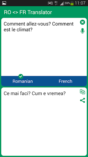 Romanian - French Translator