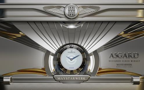 Clock Widget Asgard - náhled