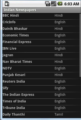 Indian Newspapers