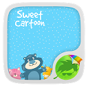 Sweet Cartoon Keyboard mobile app icon