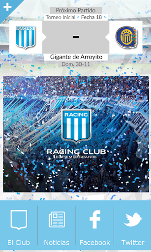 Racing Club Aplicación Oficial