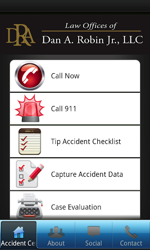 Dan Robin Personal Injury App