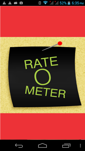 Rate-O-Meter