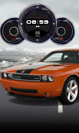 Dodge Challenger SR Clock LWP