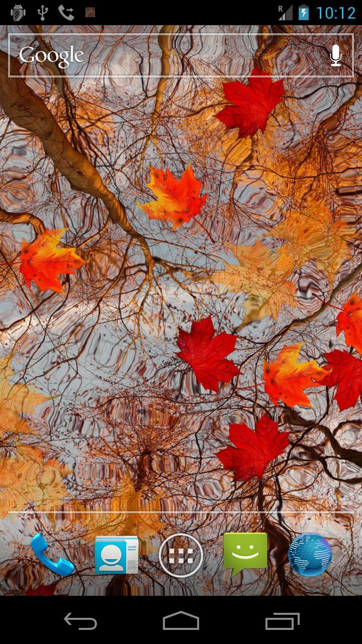 Autumn Maple Live Wallpaper ★ Screen 1