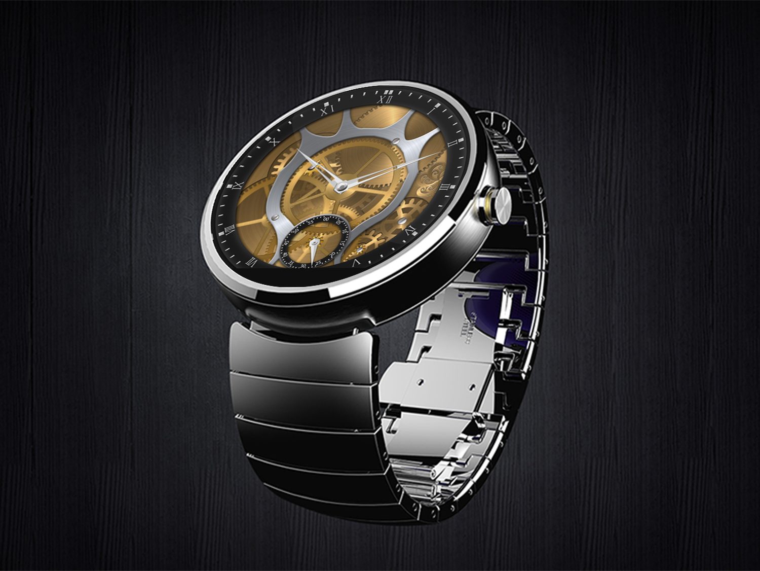 Android application G01 WatchFace for Moto 360 screenshort