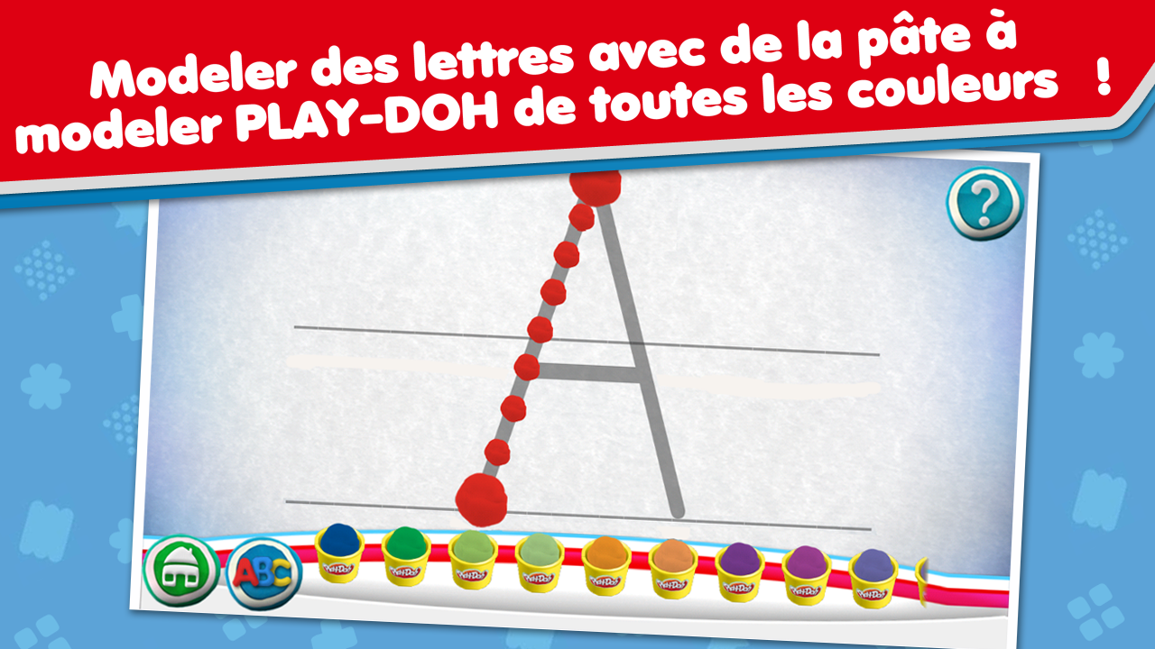 Android application PLAY-DOH Create ABCs screenshort