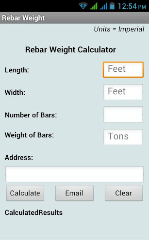 【免費生產應用App】Rebar Weight Calculator-APP點子