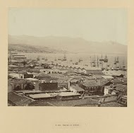 Gezicht op de haven van Smyrna