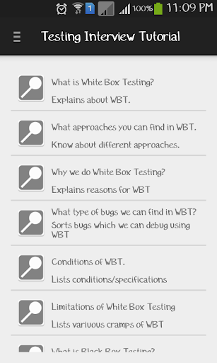 Testing Interview Tutorial