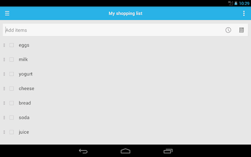 Shopping List Screenshots 6