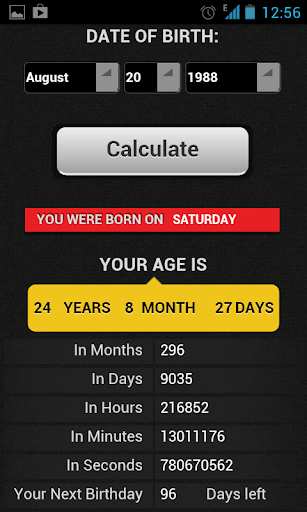 【免費工具App】Age Calculator Free-APP點子
