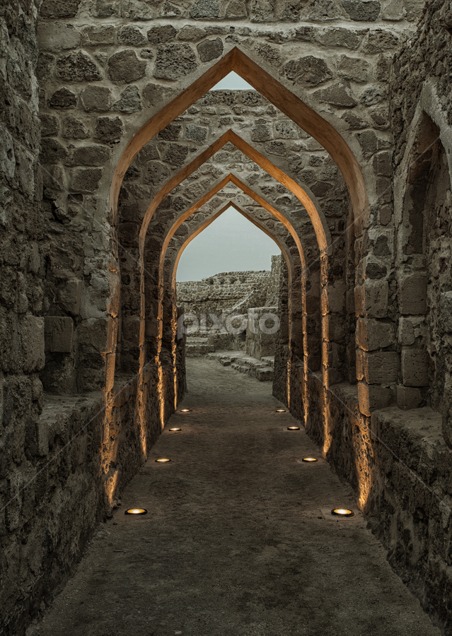 The Karbabad Fort, Bahrain by Ahmad Azaharuddin Omar - Buildings & Architecture Public & Historical