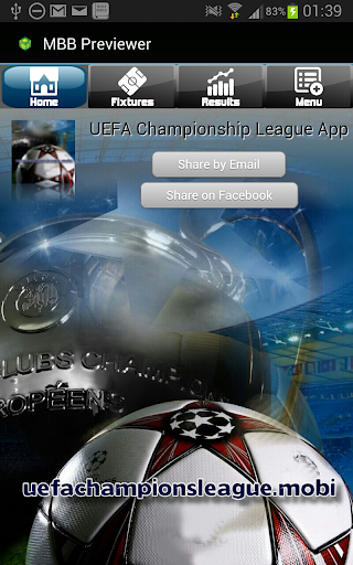 【免費運動App】UEFA Champions League Mobi-APP點子