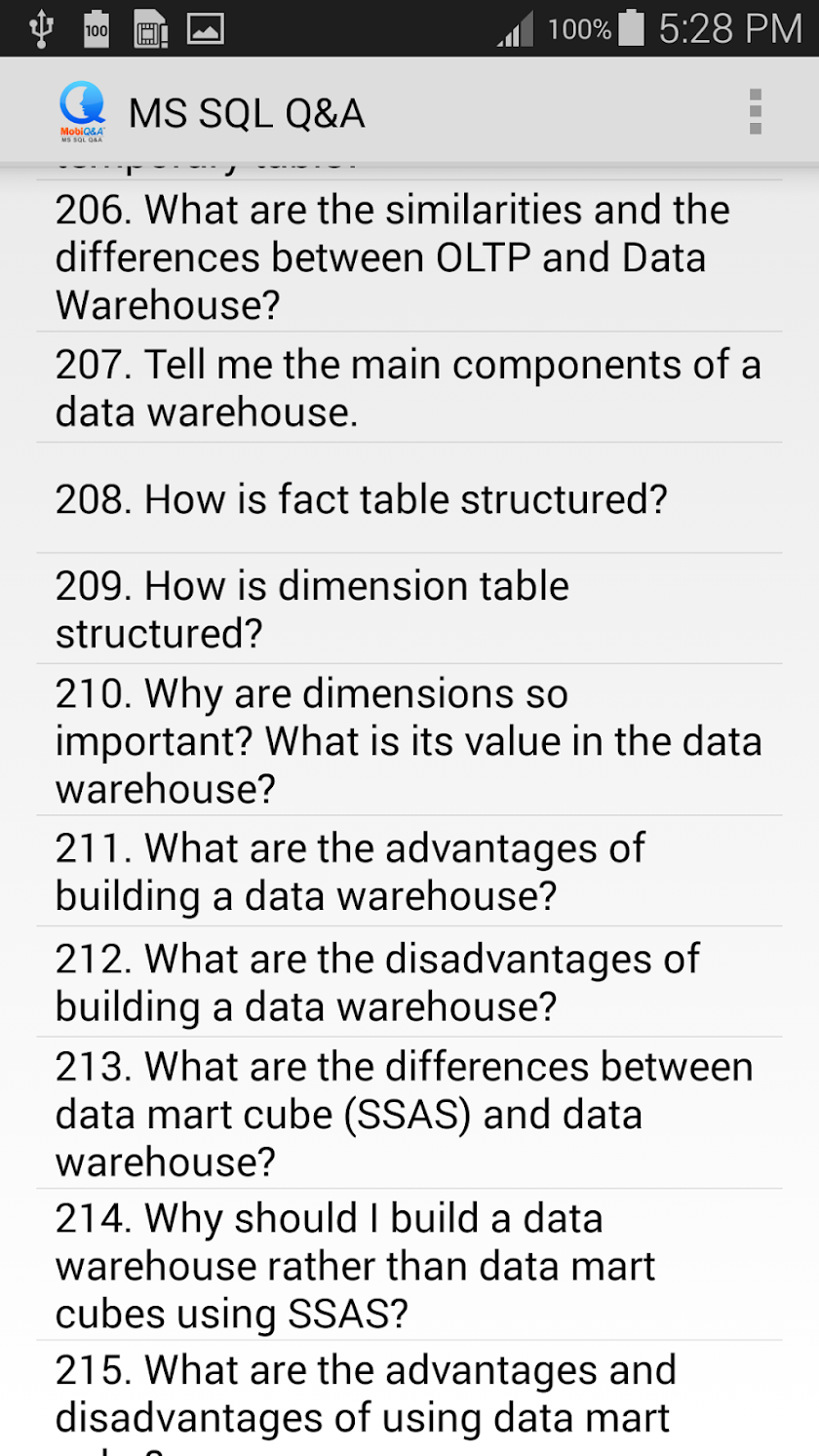 MS SQL Q&amp;A Screen 3