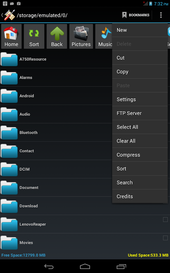 SD Card Manager - screenshot