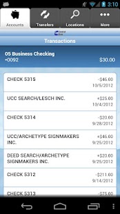 Central Bank – Mobile Banking Screenshots 3