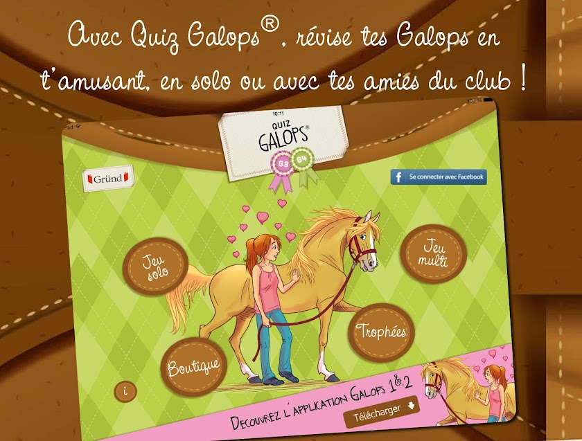 Quiz Galops® 3 &amp; 4 Screen 1