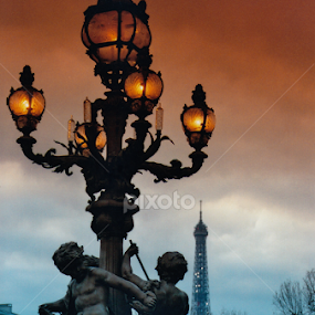 Paris by Steve Cooke - City,  Street & Park Street Scenes