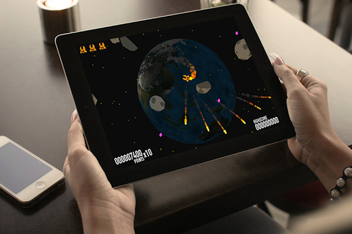 【免費街機App】Asteroid Interceptor-APP點子