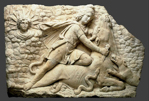 Cult Relief: Mithras Slaying the Bull