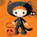 Dress up Halloween logo