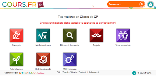 Изображения Cours.fr CP на ПК с Windows