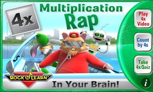 Multiplication Rap 4x