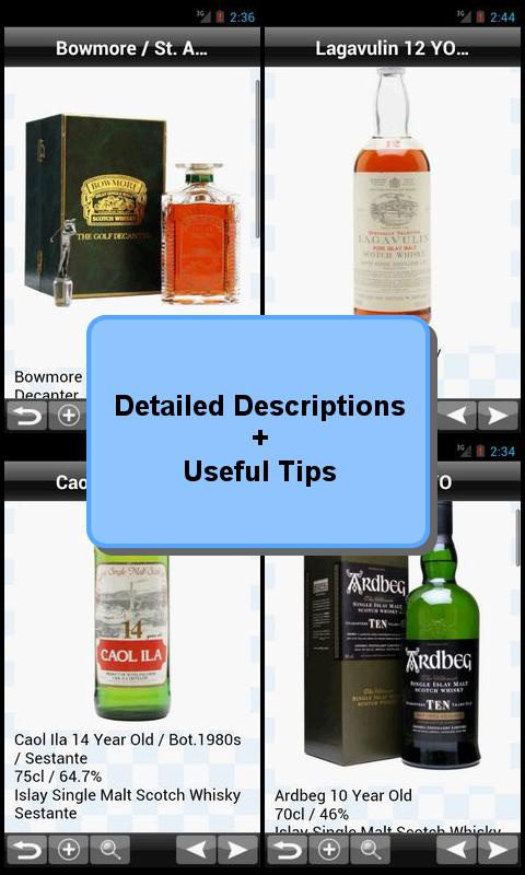 Android application Islay Scotch Whisky Guide screenshort