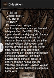 DÜNYA KLASİKLER ROMAN ÖZETLERİ Screenshots 2