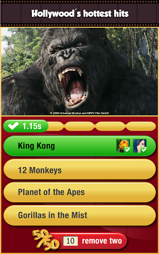 Movie Pong – Free Game App