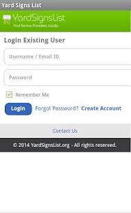 Free Yard Signs List APK for Android