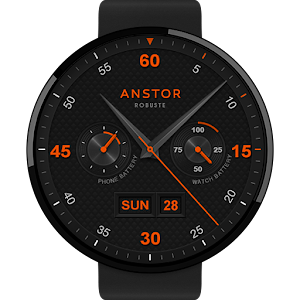 Robuste watchface by Anstor logo