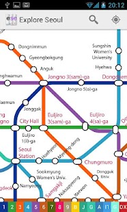 Explore Seoul Subway map