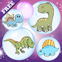 Blasen Dinosaurier für Kinder APK Covergestaltung