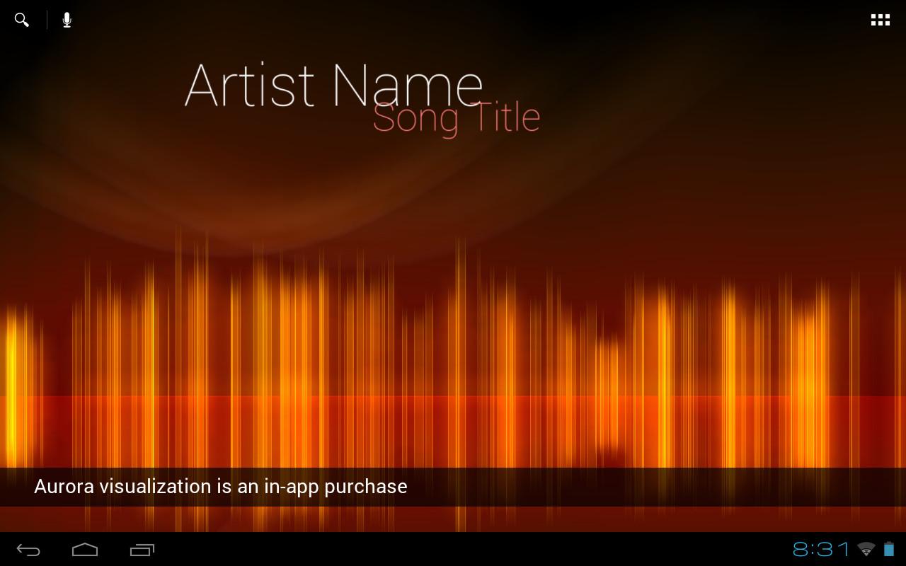 Audio Glow Live Wallpaper - screenshot