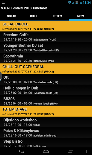 【免費娛樂App】S.U.N. Festival 2013 Timetable-APP點子