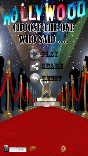 Hollywood Game Quotes widget