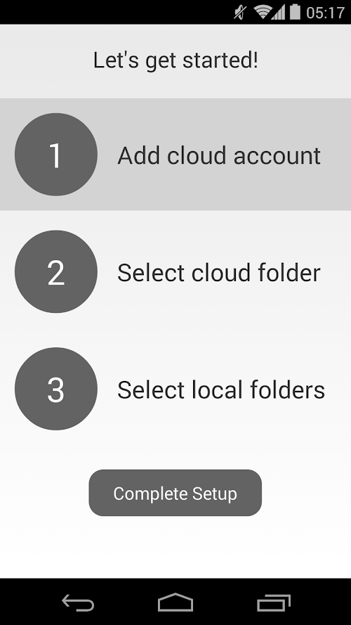 Android application Instantii PRO screenshort