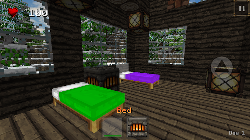 World of Craft: Mine Forest Screen 2