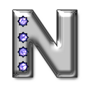 Bling-bling N Monogram logo