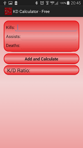 Kill Death Calculator - Pro