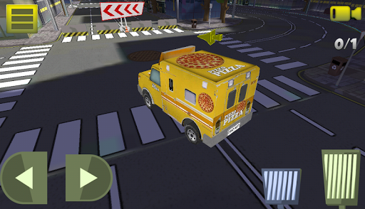 【免費模擬App】Pizza Delivery Truck Simulator-APP點子