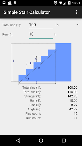 【免費生產應用App】Simple Stair Calculator-APP點子