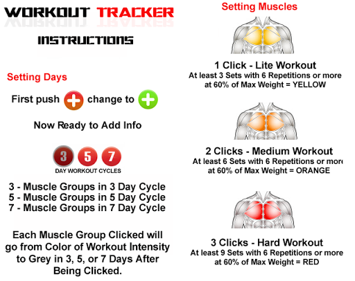 EASY Exercise Workout Tracker