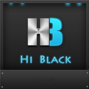 Hi Black(GO Launcher Theme) mobile app icon