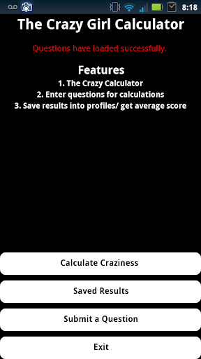 Crazy Girl Calculator