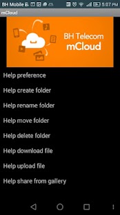 BH Telecom mCloud Screenshots 6