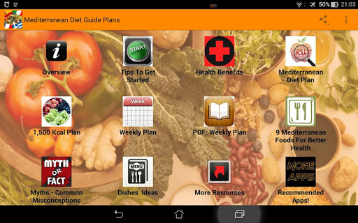 【免費健康App】Mediterranean Diet Guide Plans-APP點子