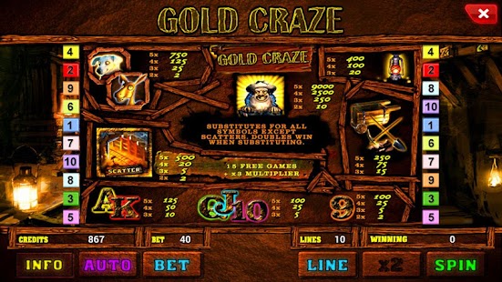 Gold Craze slot Screenshots 1